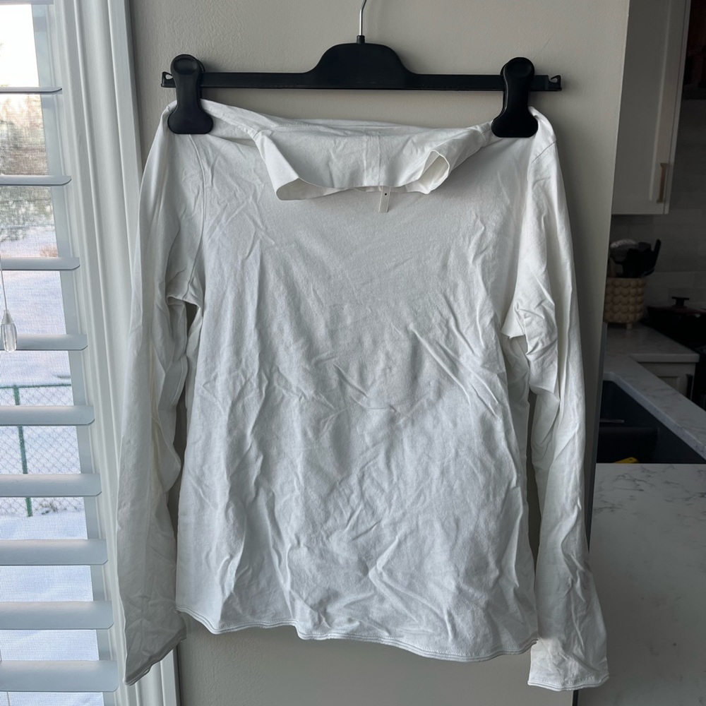Anthropologie Mock Neck Shirt